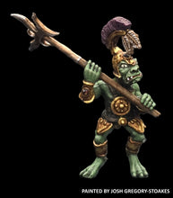 Load image into Gallery viewer, 50-6837:  Tenoch Palace Guard Advancing with Two Handed Weapon
