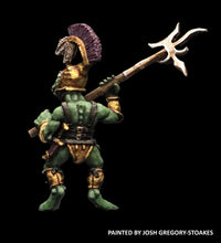 Load image into Gallery viewer, 50-6837:  Tenoch Palace Guard Advancing with Two Handed Weapon
