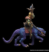 Load image into Gallery viewer, 50-6871/48-0686:  Tenoch Lizard Cavalry [Rider and Mount]
