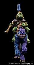 Load image into Gallery viewer, 50-6877/48-0688:  Tenoch Lizard Cavalry with Blow Pipe [Rider and Mount]

