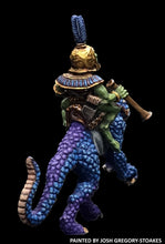 Load image into Gallery viewer, 50-6877/48-0688:  Tenoch Lizard Cavalry with Blow Pipe [Rider and Mount]

