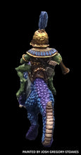 Load image into Gallery viewer, 50-6877/48-0688:  Tenoch Lizard Cavalry with Blow Pipe [Rider and Mount]

