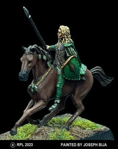 50-9153/48-0523:  Elf Noble, Mounted, Hawthorne Pattern [rider and mount]