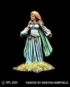 50-9182:  Elf Mage, Female, with Wand