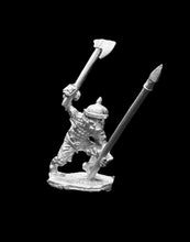 Load image into Gallery viewer, 51-0036:  Goblin Warrior Attacking, Lamellar &amp; Helmet
