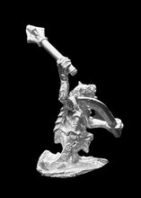 Load image into Gallery viewer, 51-0037:  Goblin Warrior Attacking, Plate Armor &amp; Fur Hat
