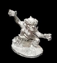 Load image into Gallery viewer, 51-0037:  Goblin Warrior Attacking, Plate Armor &amp; Fur Hat
