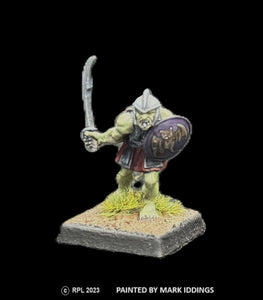 51-0073:  Goblin Hero with Sword and Shield