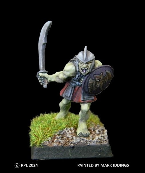 51-0073:  Goblin Hero with Sword and Shield