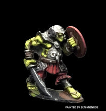Load image into Gallery viewer, 51-0086:  Goblin Hero with Sword and Round Shield
