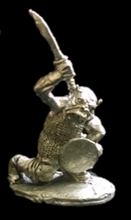 Load image into Gallery viewer, 51-0093:  Cave Goblin with Sword and Shield, Crouched
