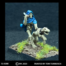 Load image into Gallery viewer, 51-0288:  Skeleton Beastmaster with Hound
