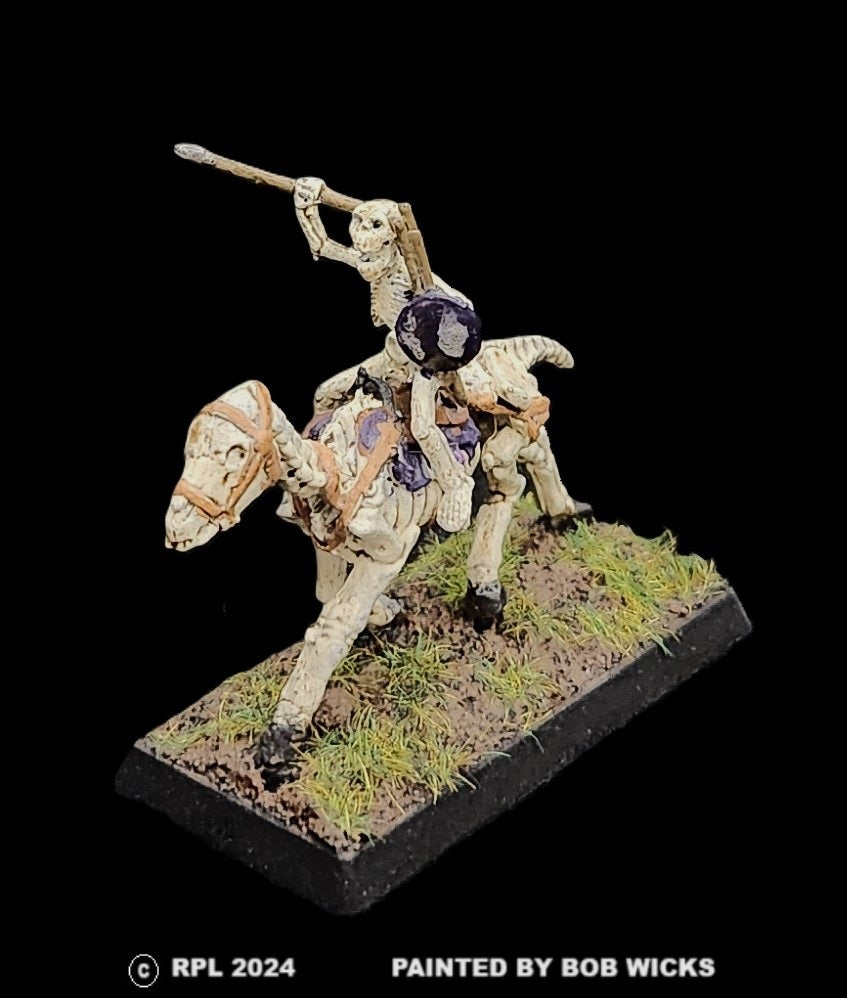 51-0447/48-0731:  Skeleton Cavalry Javelineer [rider and mount]
