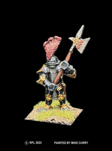 51-0557:  Chaos Guardsman with Halberd