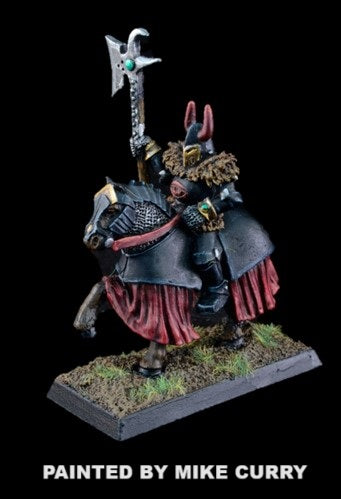 51-0628/48-0496:  Chaos Knight Cavalry, with Pole Axe [rider and mount]