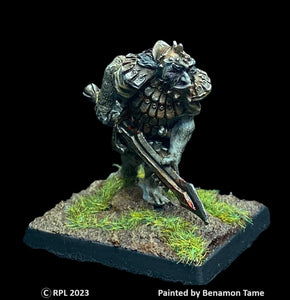 51-0840:  Armored Stone Troll with Greatsword