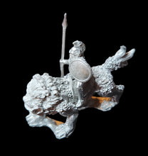 Load image into Gallery viewer, 51-1262/48-0719:  Hobgoblin Spearman on Temple Dog [rider and mount]
