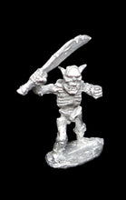 Load image into Gallery viewer, 51-1455:  Skeletal Goblin Raider with Sword Overhead
