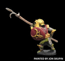 Load image into Gallery viewer, 51-2501:  Chaos Orc Legionnaire with Billhook, Round Shield
