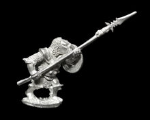 Load image into Gallery viewer, 51-2505:  Chaos Orc Legionnaire with Spear, Chainmail Cowl
