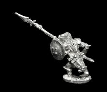 Load image into Gallery viewer, 51-2505:  Chaos Orc Legionnaire with Spear, Chainmail Cowl
