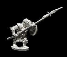 Load image into Gallery viewer, 51-2505:  Chaos Orc Legionnaire with Spear, Chainmail Cowl
