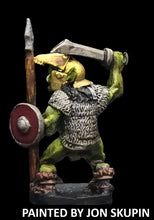 Load image into Gallery viewer, 51-2508:  Chaos Orc Legionnaire with Sword and Spear
