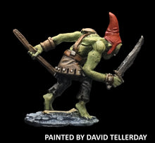 Load image into Gallery viewer, 51-2522:  Giant Chaos Orc with Sword and Spear
