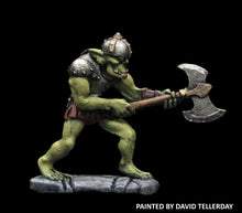 Load image into Gallery viewer, 51-2525:  Giant Chaos Orc with Axe Forward
