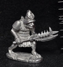 Load image into Gallery viewer, 51-2528:  Giant Chaos Orc with Polearm, Heavily Armored
