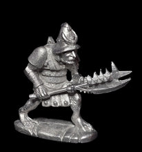 Load image into Gallery viewer, 51-2528:  Giant Chaos Orc with Polearm, Heavily Armored
