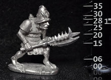 Load image into Gallery viewer, 51-2528:  Giant Chaos Orc with Polearm, Heavily Armored
