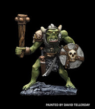 Load image into Gallery viewer, 51-2531:  Giant Chaos Orc with Club and Shield
