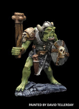 Load image into Gallery viewer, 51-2531:  Giant Chaos Orc with Club and Shield
