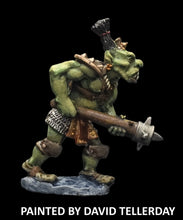 Load image into Gallery viewer, 51-2533:  Giant Chaos Orc with Mace, Advancing
