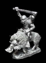 Load image into Gallery viewer, 51-2573 48-0708:  Giant Chaos Orc Warthog Cavalry with Flail [Rider &amp; Mount]
