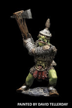 Load image into Gallery viewer, 51-2582:  Chaos Orc Hero with Axe, Attacking
