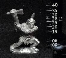 Load image into Gallery viewer, 51-2582:  Chaos Orc Hero with Axe, Attacking
