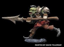 Load image into Gallery viewer, 51-2583:  Chaos Orc Hero with Polearm, Charging
