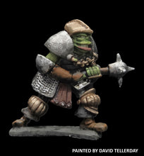 Load image into Gallery viewer, 51-2584:  Chaos Orc Hero with Mace, Armored

