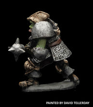 Load image into Gallery viewer, 51-2584:  Chaos Orc Hero with Mace, Armored
