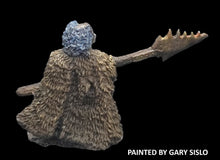 Load image into Gallery viewer, 51-3708:  Skeletal Halberdier, Attacking, Fur Cloak
