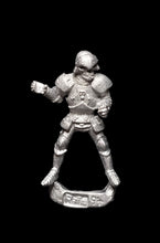Load image into Gallery viewer, 51-3753:  Skeletal Cavalry Rider in Heavy Armor, Weapon Raised  [Rider Only]
