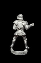 Load image into Gallery viewer, 51-3753:  Skeletal Cavalry Rider in Heavy Armor, Weapon Raised  [Rider Only]
