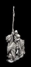 Load image into Gallery viewer, 51-3754 48-0743:  Skeletal Cavalry in Heavy Armor, Lance Upright  [Rider &amp; Mount]
