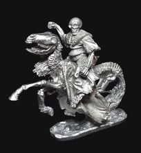 Load image into Gallery viewer, 51-3756 48-0726:  Skeletal Cavalry, No Helmet  [Rider &amp; Mount]
