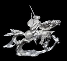 Load image into Gallery viewer, 51-3766 48-0749:  Undead Cavalry with Sword and Dagger, Cloaked  [Rider &amp; Mount]
