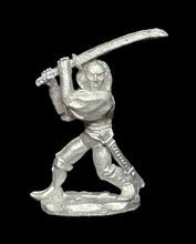 Load image into Gallery viewer, 51-4013:  Dark Elf Light Infantry with Longsword Overhead
