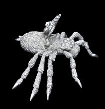 Load image into Gallery viewer, 51-4079:  Dark Elf Giant Spider Cavalry with Polearm [Rider &amp; Mount]
