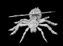 Load image into Gallery viewer, 51-4079:  Dark Elf Giant Spider Cavalry with Polearm [Rider &amp; Mount]
